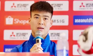 Duy Mạnh: 'Việt Nam chưa nghĩ đến chung kết ASEAN Cup'